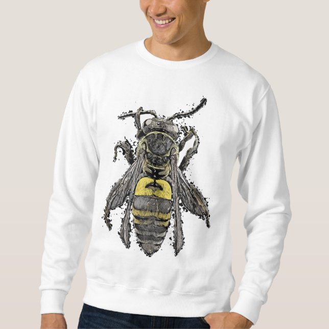Sweatshirt Abeille de cacao cool (Devant)