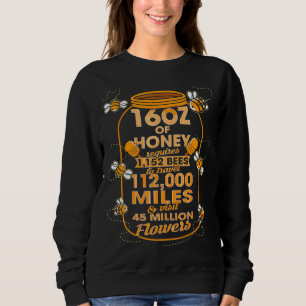 Sweatshirt Abeille de l'apiculteur rétro Bumblebee Bee Honey