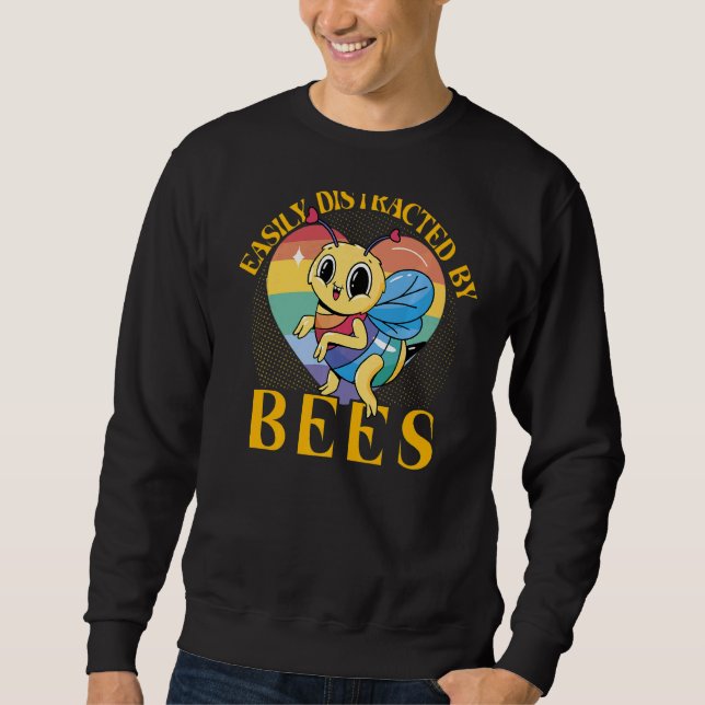 Sweatshirt Abeilles Abeille Dit 17 (Devant)