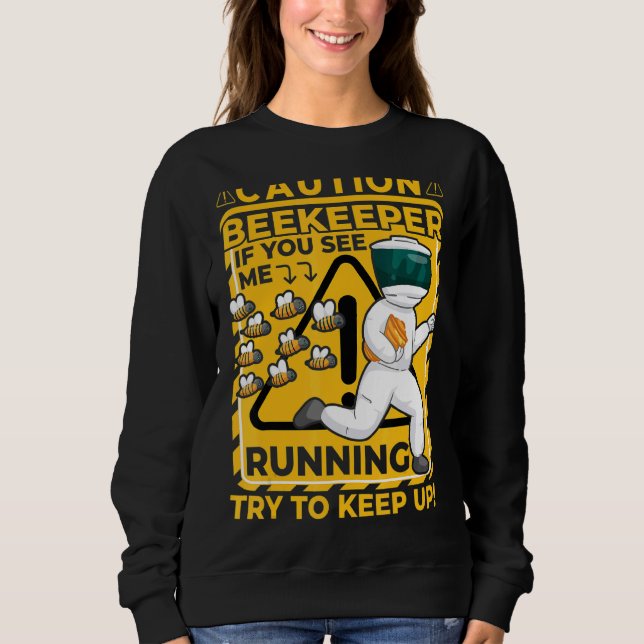 Sweatshirt Abeilles apicultrice dire 6 (Devant)