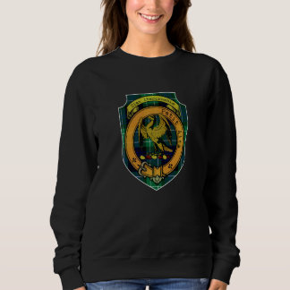 Sweatshirt Abercrombie Clan Scottish Crest and Tartan