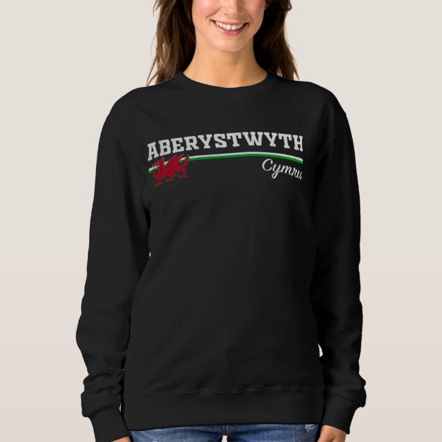 Sweatshirt Aberystwyth Wales Cymru (Devant)