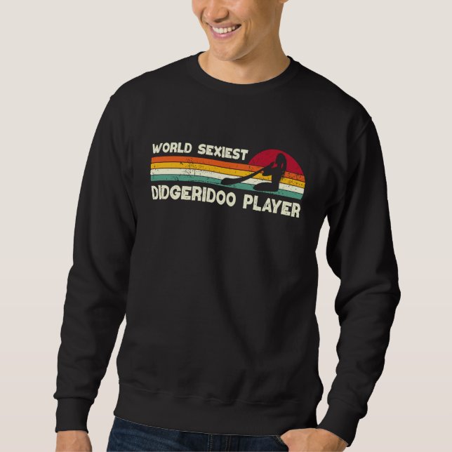 Sweatshirt aborigènes aborigène Didjeridu Didgeridoo  4 (Devant)
