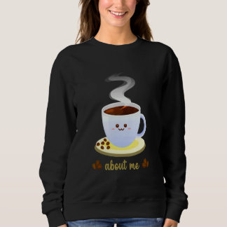 Sweatshirt About Me Coffee Time