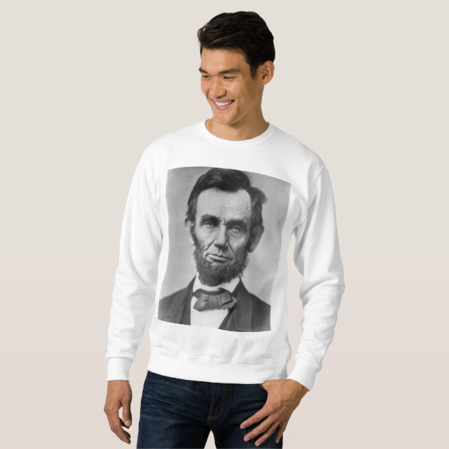 Sweatshirt Abraham Lincoln (Devant entier)