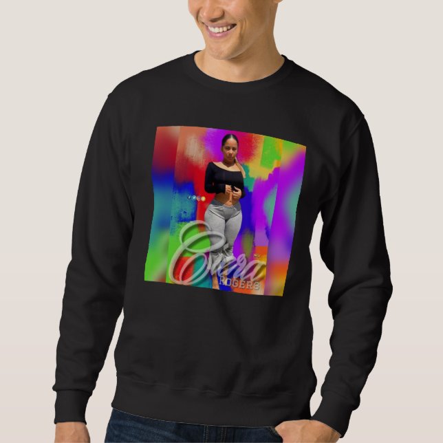 Sweatshirt abstrait de Ciera Rogers (Devant)