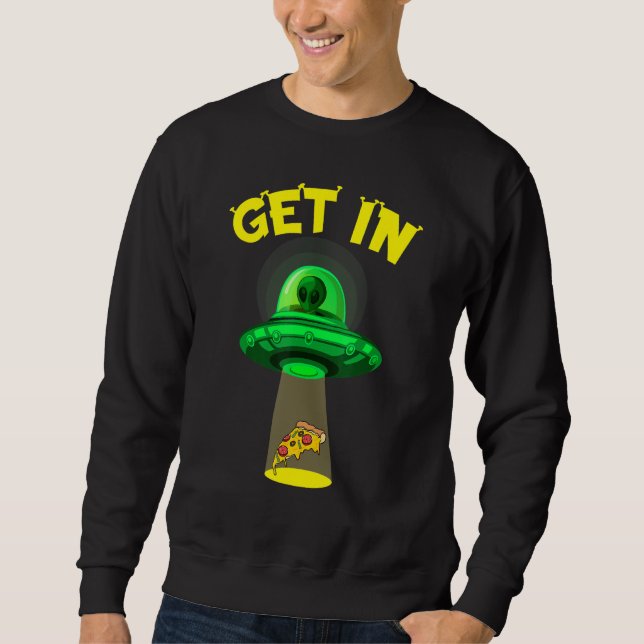 Sweatshirt Accéder À Hawaiian Alien Unidentified Flying Objec (Devant)