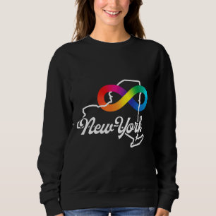 Sweatshirt Acceptation de l'autisme à New York