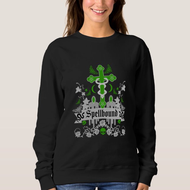Sweatshirt Accessoires de mode Gothique Post Punk (Devant)