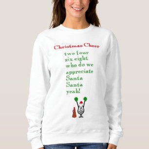 Sweatshirt Acclamation de Noël - un poème drôle
