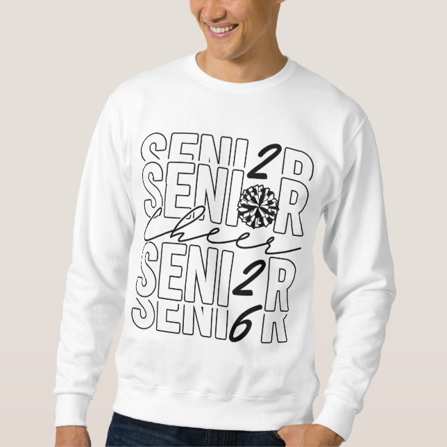 Sweatshirt Acclamations Senior 2026 Hommes (Devant)