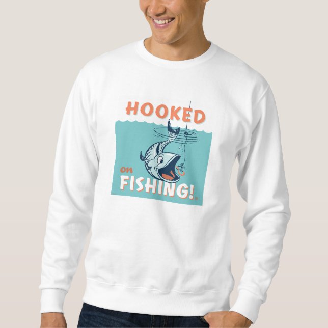 Sweatshirt Accompagné sur la pêche (Devant)