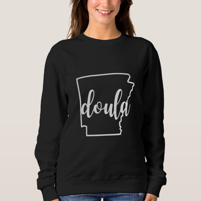 Sweatshirt Accoucheuse post-partum à domicile Arkansas Vêteme (Devant)