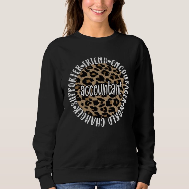 Sweatshirt Accountant Appreciation Bookkeeper Accounting  1 (Devant)