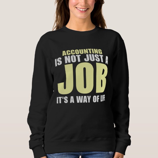 Sweatshirt Accountant  the Accountant  Software  13 (Devant)