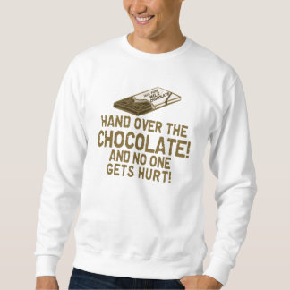 Sweatshirt Accro du chocolat de chocolat