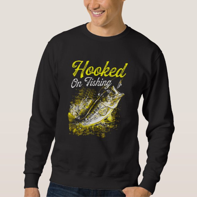 Sweatshirt Accroché Sur Pêcheur De Basse Pêche (Devant)
