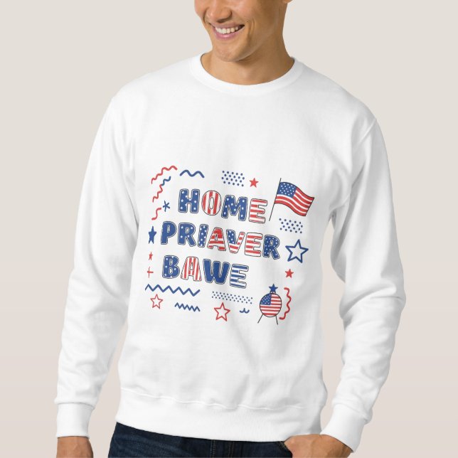 Sweatshirt Accueil des braves (Devant)