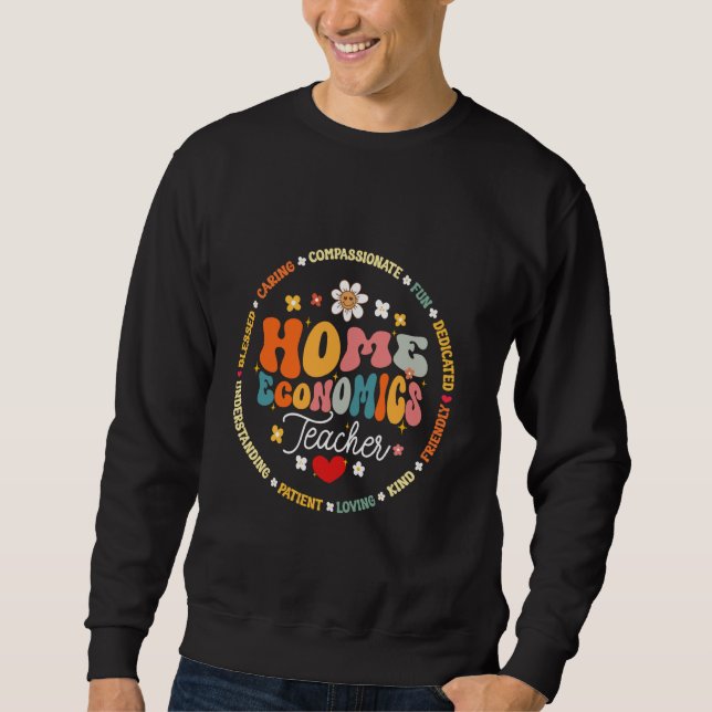 Sweatshirt Accueil Économie Enseignant FCS FACS Enseignant Ap (Devant)