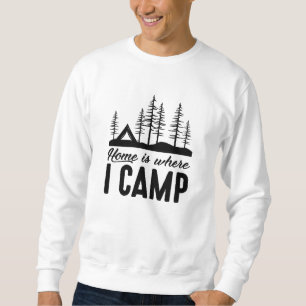 Sweatshirt Accueil Où Je Camps