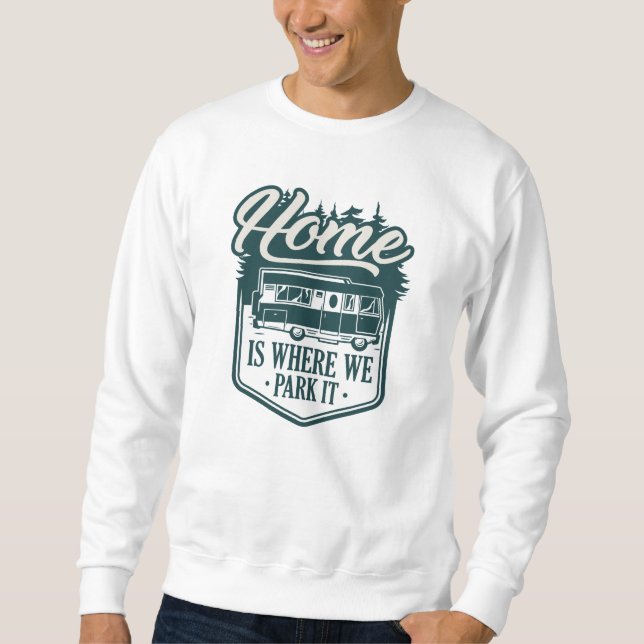 Sweatshirt Accueil Où Nous Le Garons (Devant)