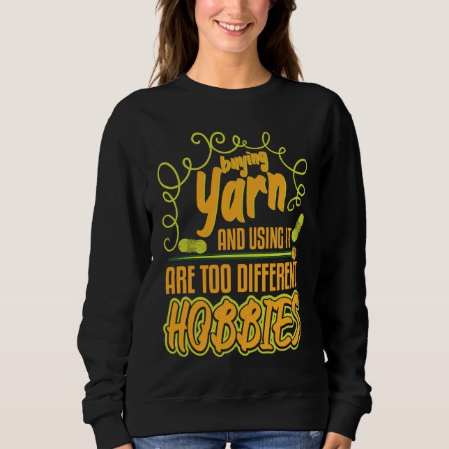 Sweatshirt Acheter de la laine et l'utiliser pour différents  (Devant)