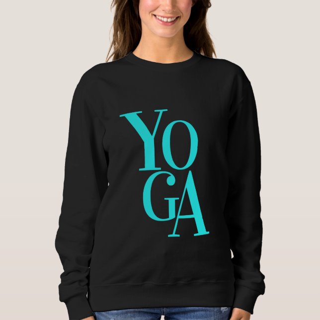 Sweatshirt Acro Vinyasa Hatha Yoga Namasté Méditation Mandala (Devant)