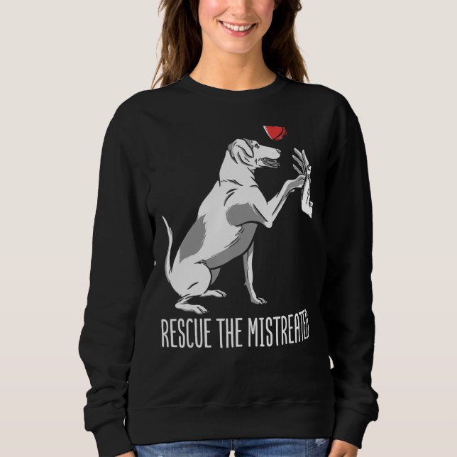 Sweatshirt Activiste animal Secourir Animaux Droits de conser (Devant)