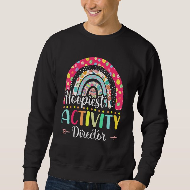 Sweatshirt Activité Hoopiest Directeur Polka Dot Rainbow Happ (Devant)