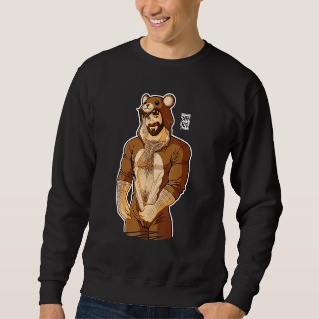 Sweatshirt Adam Aikes Nounours (Devant)