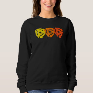 Sweatshirt Adaptateur de disque 45 tours Adaptateur 45 Rpm Ad