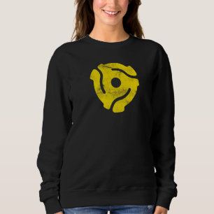 Sweatshirt Adaptateur de disque 45 tours Adaptateur 45 tr/min