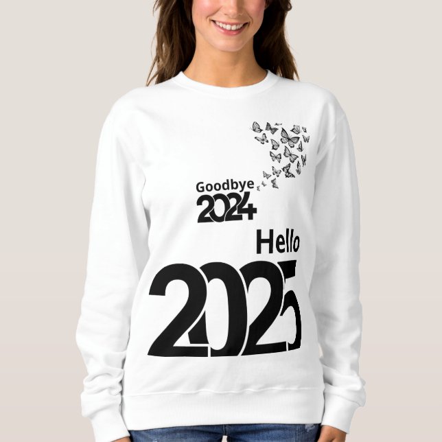 Sweatshirt Adieu 2024 (Devant)