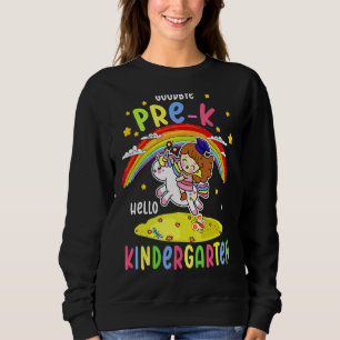 Sweatshirt Adieu Pré K Bonjour maternelle Magique Unicorne G
