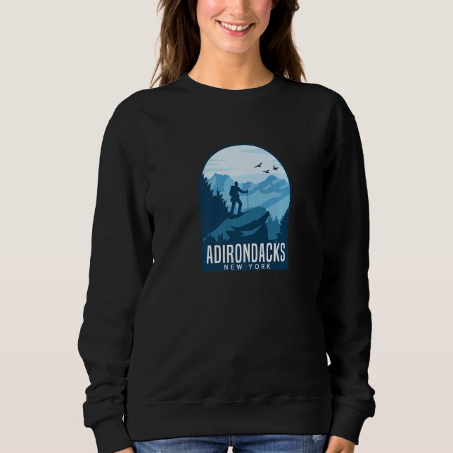 Sweatshirt Adirondack Mountain Escalade Randonnée Montagnard (Devant)