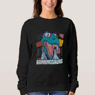 Sweatshirt Adminosaurus Code Coding Tech Développeur de Logic