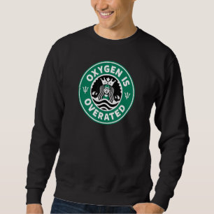 Sweatshirt Ado de l'équipe de natation Fille ou femmes Oxygèn