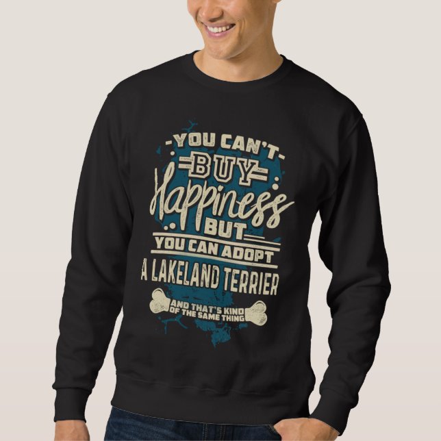 Sweatshirt Adopt A Lakeland Terrier  Rescue Dog (Devant)