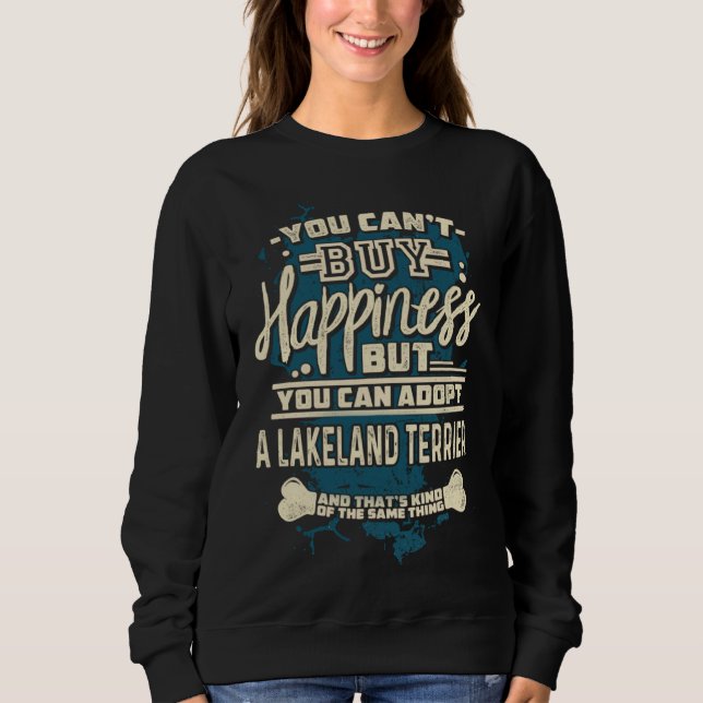 Sweatshirt Adopt A Lakeland Terrier  Rescue Dog (Devant)