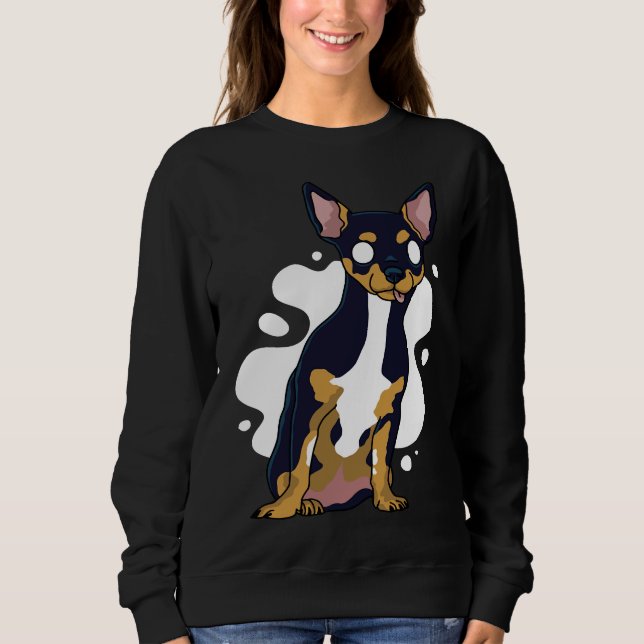 Sweatshirt Adorable Chihuahua Chien Funny Chihuahua (Devant)