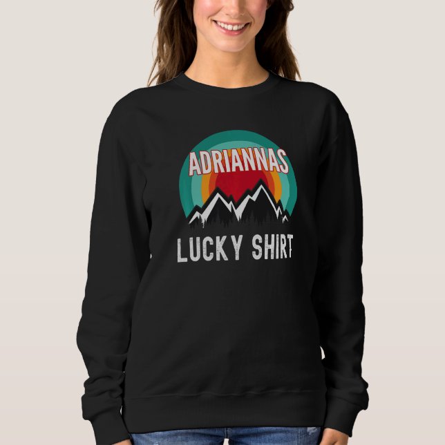 Sweatshirt Adriannas Lucky (Devant)