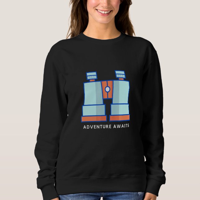 Sweatshirt Adventure Attend Binocular (Devant)