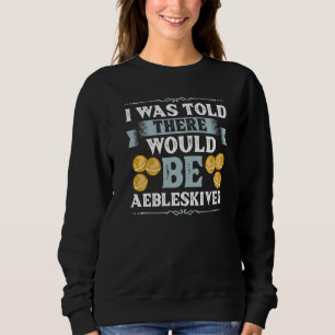 Sweatshirt Aebleskiver Pancake Pan Machine de mélange de rece