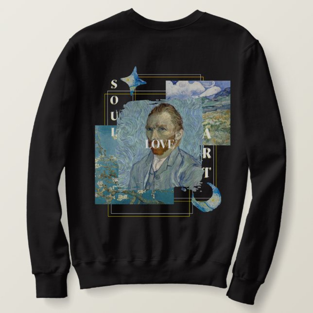Sweatshirt Aesthetic Vincent Van Gogh  (Design dos)