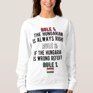 Sweatshirt Affarian Roots Hungary Flag Affarian Heritage