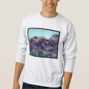 Sweatshirt Affiche du parc national Arches