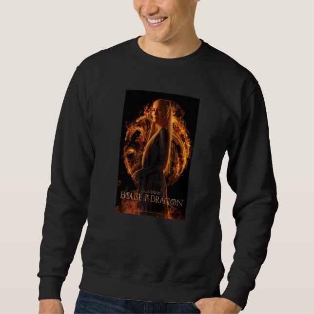 Sweatshirt Affiche Rhaenys de House Of The Dragon (Devant)