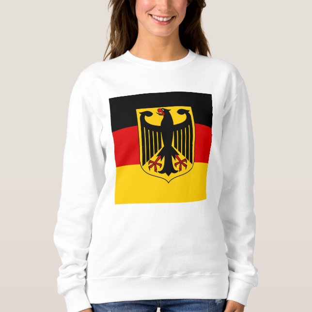 Sweatshirt Afficher vos couleurs - Allemagne (Devant)