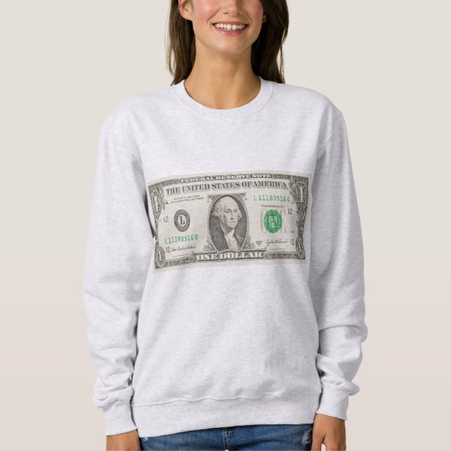 Sweatshirt Afficher vos couleurs - Dollar US (Devant)
