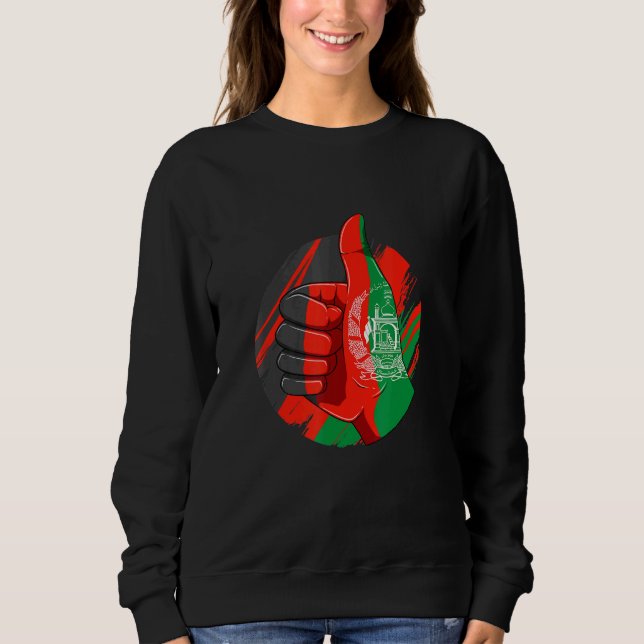 Sweatshirt Afghanistan Kaboul afghan (Devant)
